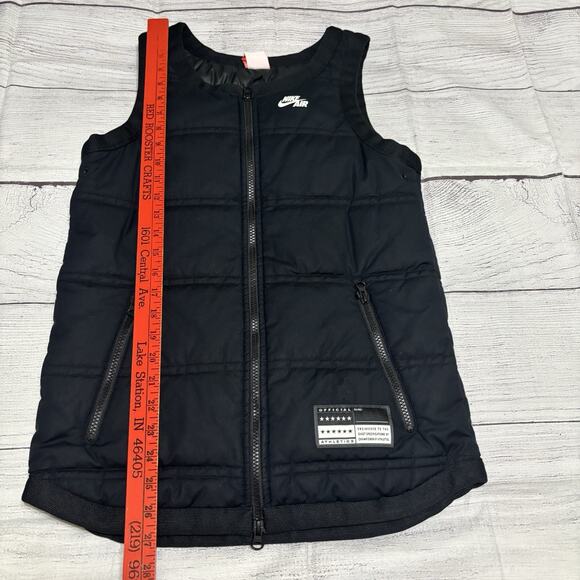 Nike Insulated Full Zip Vest Mens Size XS Sleeveless Jacket 802648-010 Black - Picture 4 of 9